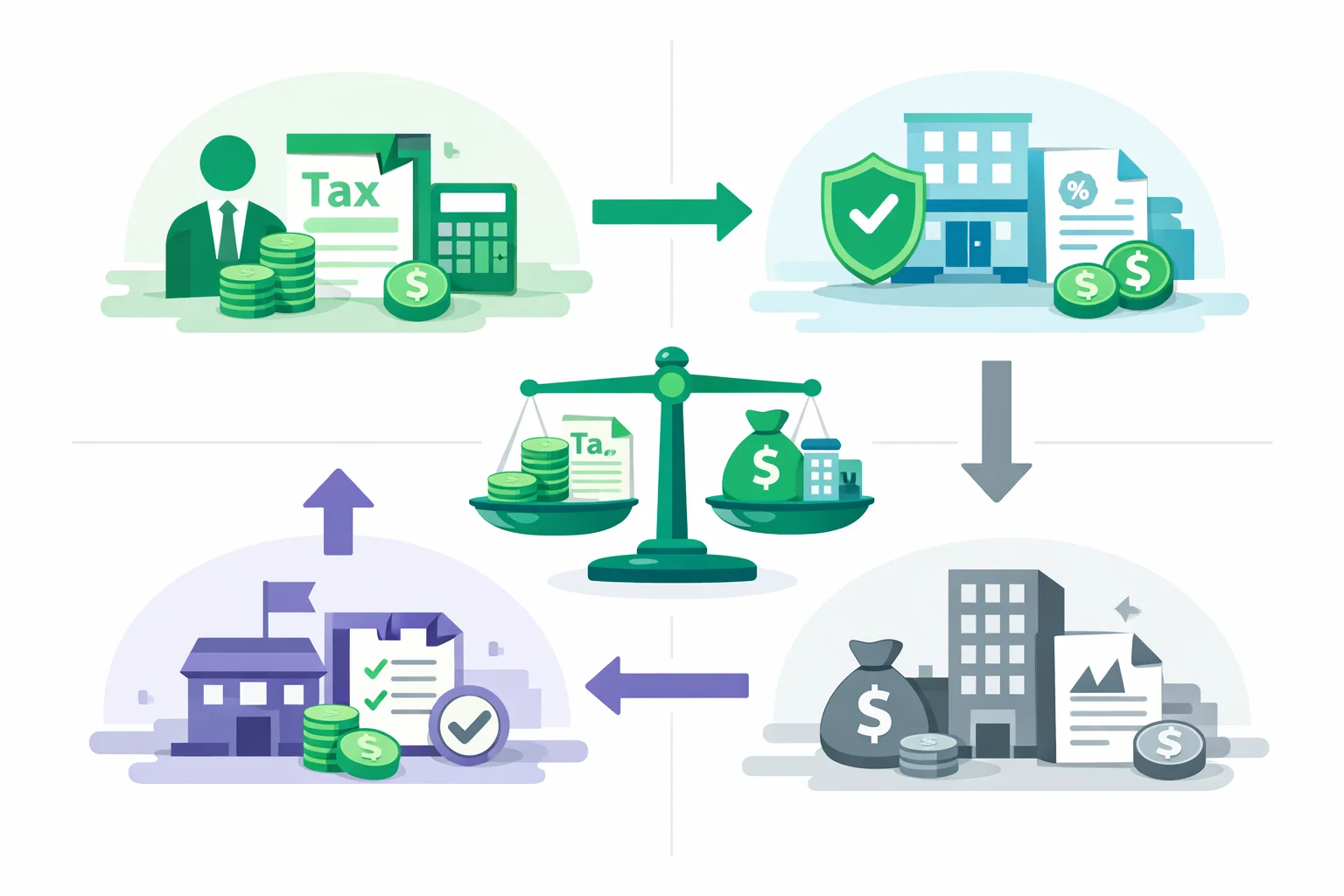 Business Tax Calculator — by Entity Type