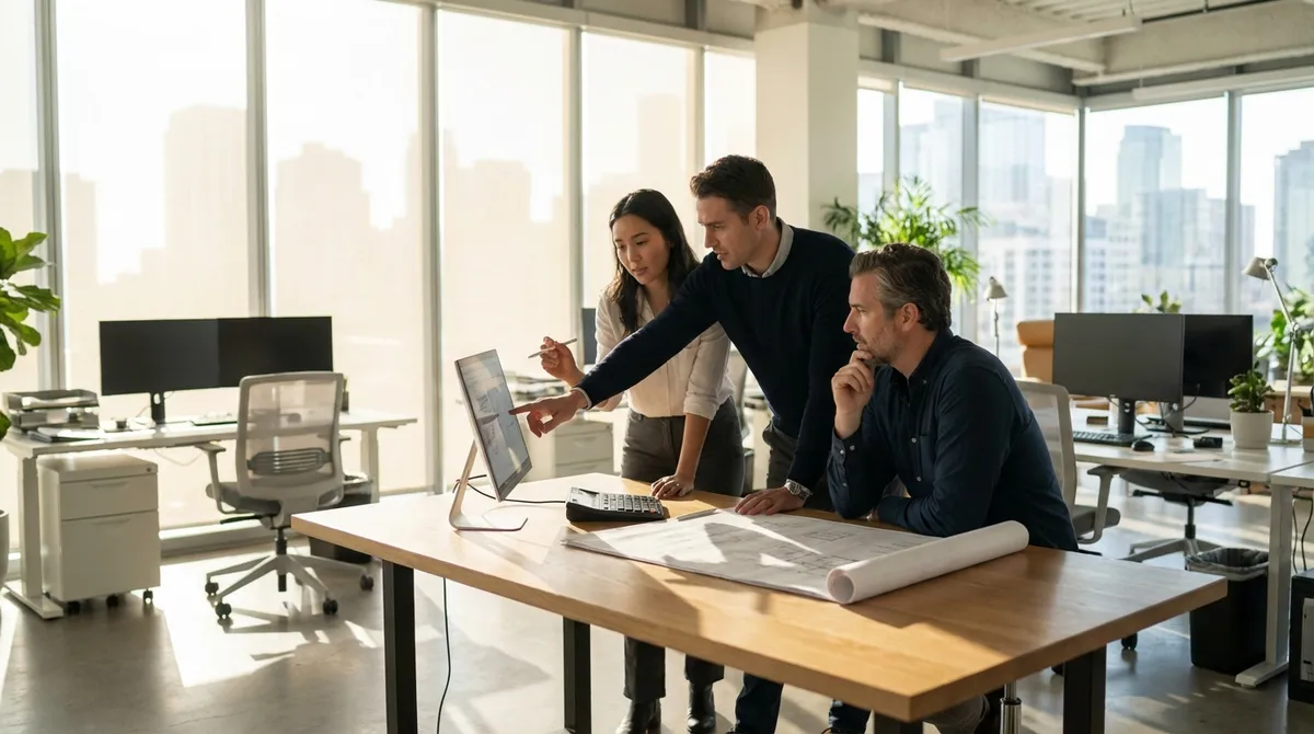 Markup Calculator Interface showing cost plus and target margin analysis