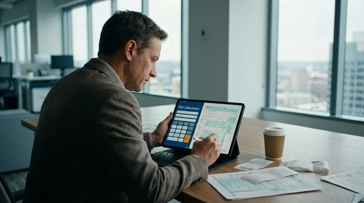 AGI Calculator — Adjusted Gross Income