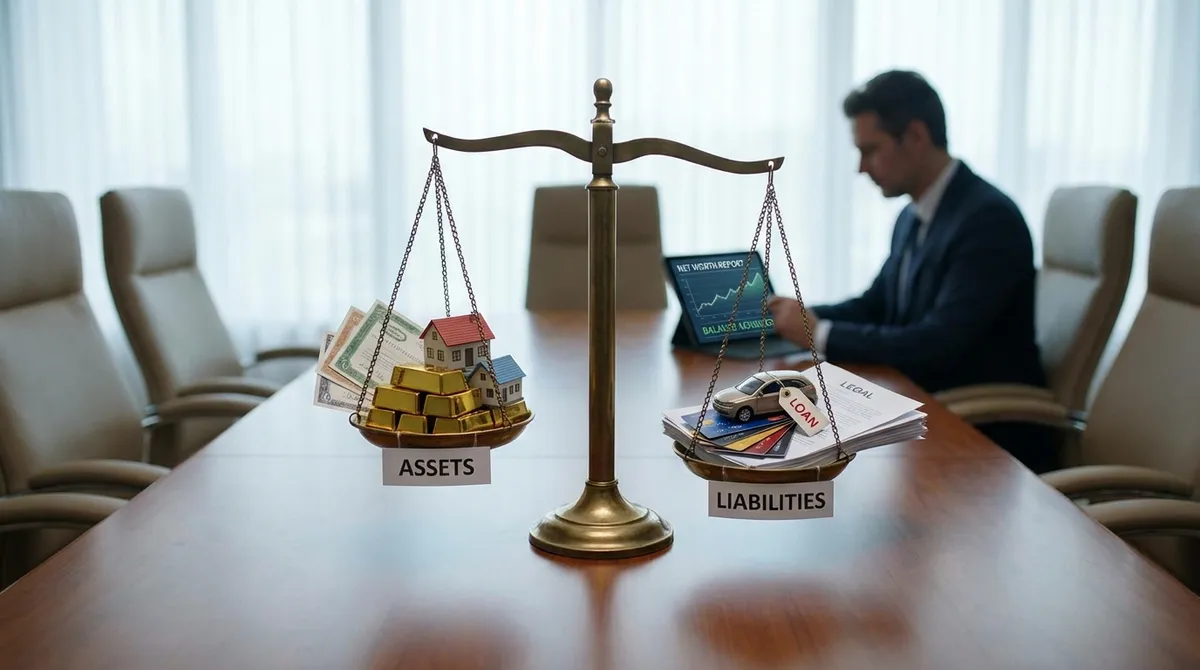 Net Worth Calculator - Assets vs Liabilities