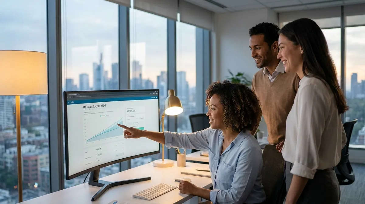 Pay Raise Calculator — New Pay from Percent Increase