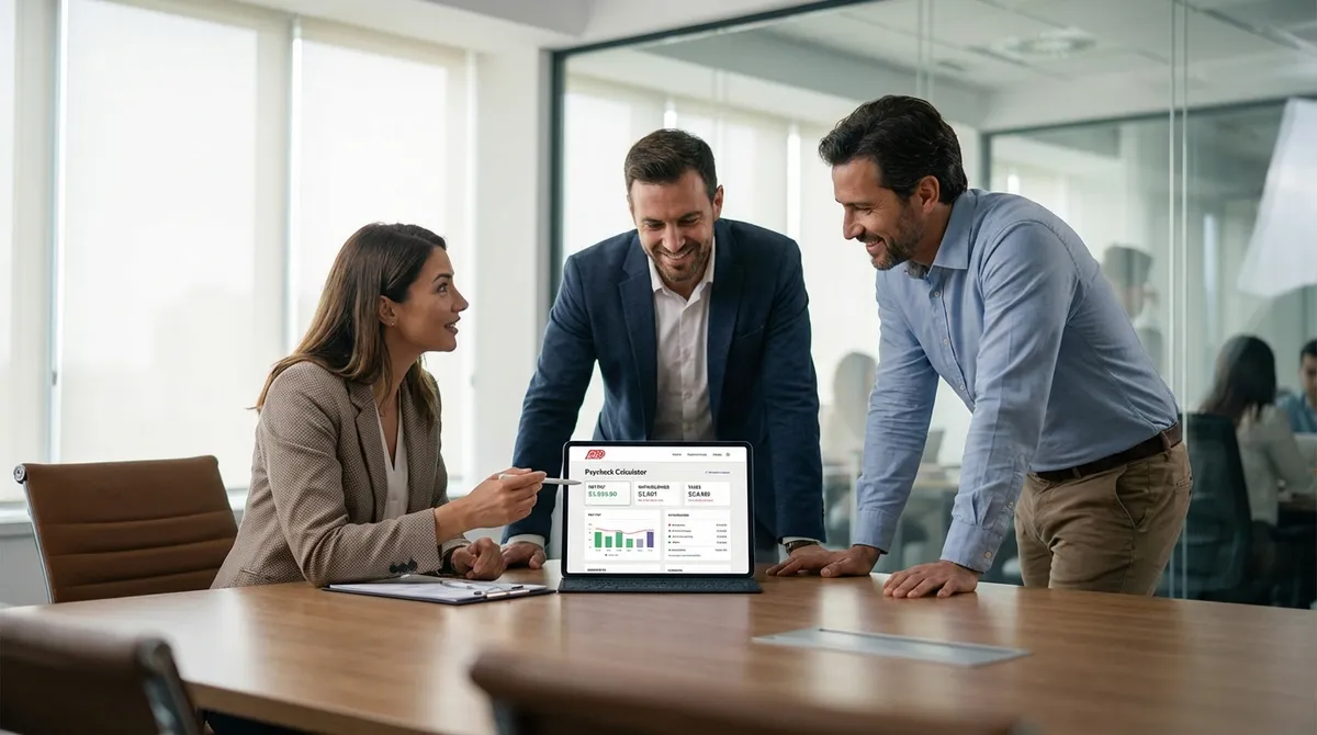 Adp Paycheck Calculator Feature