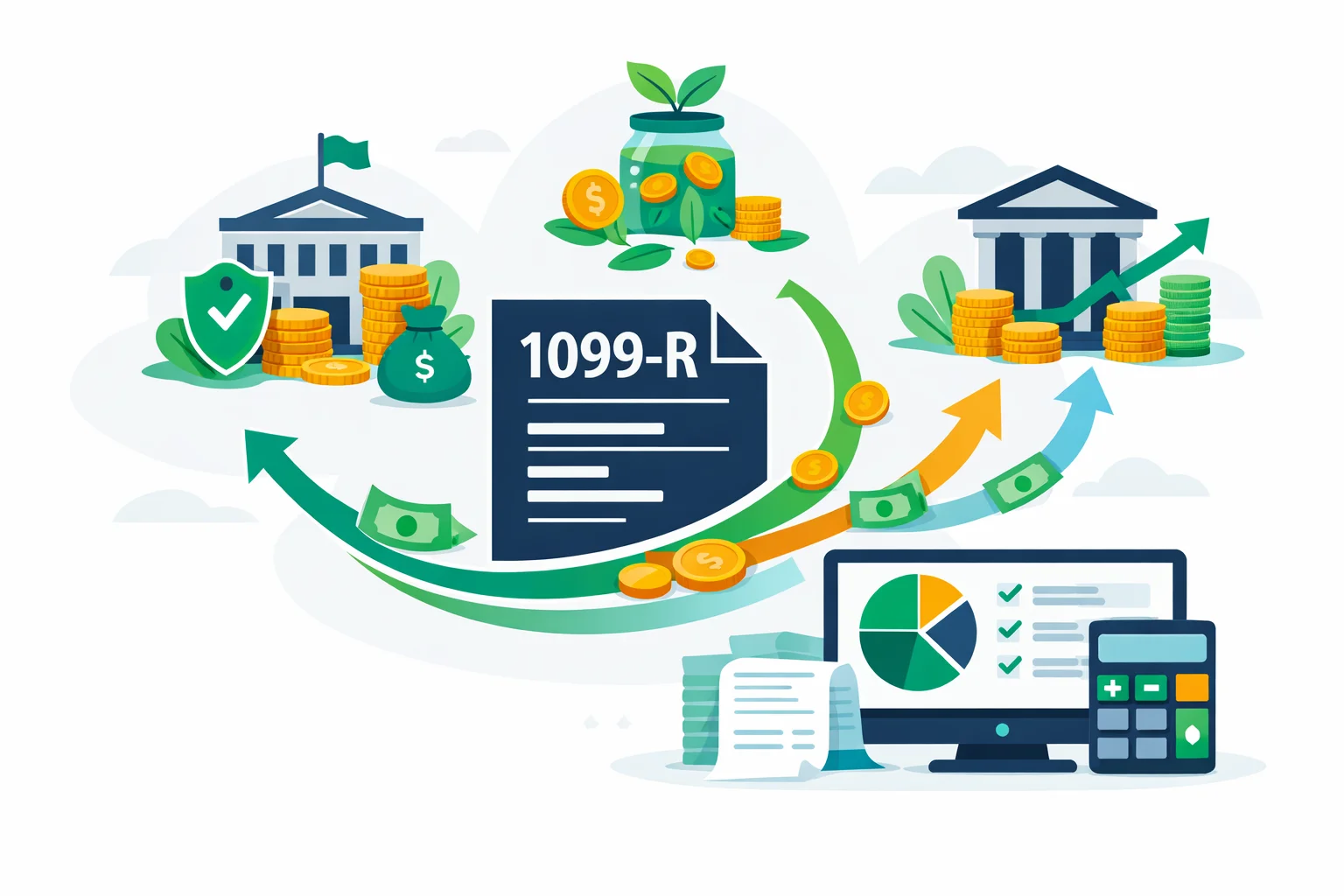 1099-R Tax Calculator: Retirement Distribution Tax